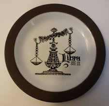 Vintage libra plate for sale  POOLE