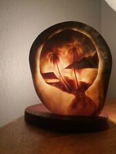 Lampe coquillage tahiti d'occasion  Thionville