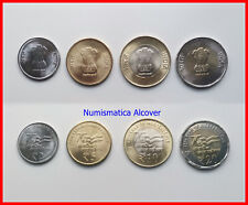 INDIA 2 5 10 & 20 Rupees 2022 Commemorative 75 Years Independence SC UNC, brukt til salgs  Frakt til Norway