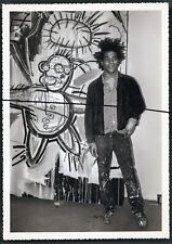 Vintage 80s barite photo barium 17x24cm Jean-Michel Basquiat Warhol 6 for sale  Shipping to South Africa