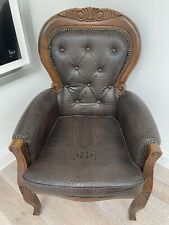 Mahogany leather hand for sale  BRENTWOOD