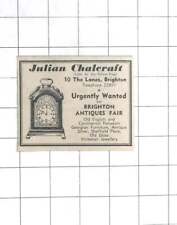 1962 julian chalcraft for sale  UK