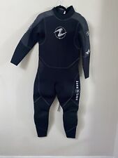 Aqua Lung AquaFlex 5mm Men's Scuba Diving Wetsuit Black Charcoal Large Short for sale  Shipping to South Africa