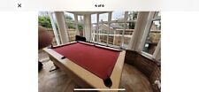 red pool table for sale  MANCHESTER