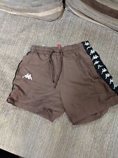 Kappa mens small swim shorts trunks brown with signature hot sexy girls design for sale  Shipping to South Africa