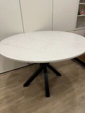 round marble dining table for sale  CROYDON