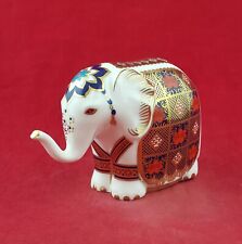 Royal Crown Derby Imari Pattern Small Elephant Gold Stopper - 8474 RCD, used for sale  Shipping to South Africa