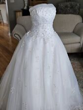 Morilee Strapless Ballgown Wedding Dress size 6 for sale  Shipping to South Africa