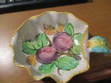 Vintage majolica nut for sale  Shipping to Ireland