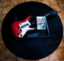 👻 Guitare Guitar Hero Rouge Blanche Xbox 360 PC + Guitar Hero Warriors of Rock, używany na sprzedaż  Wysyłka do Poland