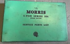 Morris ton 504 for sale  COLCHESTER