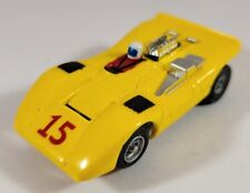 1971 Aurora Slot Car Non-Mag AFX Ferrari Can-Am 612 SEARS Super Traction Yel1751 