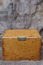 Vintage wooden box for sale  SCARBOROUGH