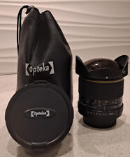 Usado, Lente gran angular Opteka de 6,5 mm f/3,5 ojo de pez CS para cámaras Nikon con montaje F segunda mano  Embacar hacia Argentina