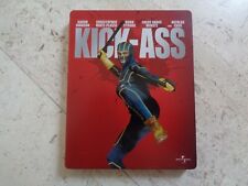 KICK-ASS Blu-ray SteelBook Aaron Taylor-Johnson Nicolas Cage Chloe Grace Moretz, usado comprar usado  Enviando para Brazil