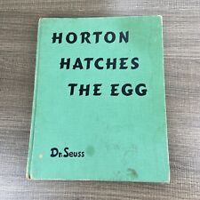 Libro para niños Dr. Seuss - Horton eclosiona el huevo primera edición vintage 1940 segunda mano  Embacar hacia Argentina