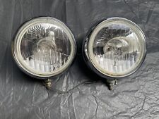 PAIR GENUINE ORIGINAL CIBIE OSCAR 7” DRIVE LENS SPOT LIGHTS LAMPS RS RALLY for sale  Shipping to South Africa