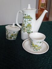 Turi  NORWAY  MARKET DESIGN Coffee Pot Cup And Saucer And Preserve Pot for sale  Shipping to South Africa