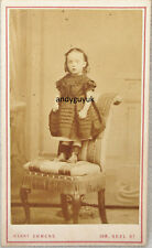 Cdv girl standing for sale  CHESTERFIELD