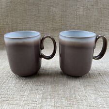 Denby mugs pair for sale  GRANTHAM