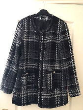 Boucle jacket black for sale  WALSALL