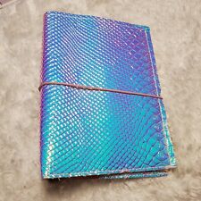 Usado, Cardinal Planners Custom Traveler's Notebook Cover Holo Croc Chunky Spine B6 comprar usado  Enviando para Brazil