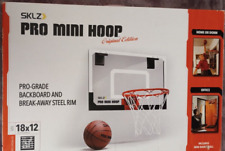 Argola de basquete SKLZ Pro mini com bola padrão original 18X12 polegadas nova comprar usado  Enviando para Brazil