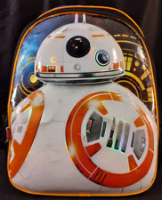 Usado, Mochila Star Wars BB-8 grande de volta às aulas com luzes de movimento LED piscando comprar usado  Enviando para Brazil