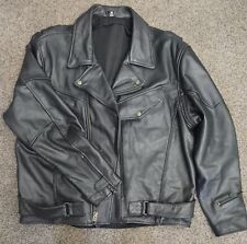 Men black leather for sale  Mentone