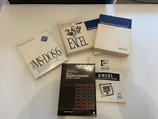 Manuali vintage microsoft usato  Roma