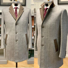 Men long overcoat for sale  Shipping to Ireland