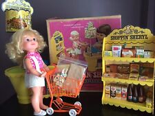 Vintage 1970 Shoppin’ Sheryl & Her Supermarket Mattel com caixa de sapato faltando comprar usado  Enviando para Brazil