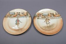 2 Royal Doulton Dickens Ware Plates Mark Tapley & Trotty Veck for sale  Shipping to South Africa