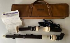 Used, YAMAHA YRB-302B Bass Recorder Baroque style ABS Resin with Soft Case Strap for sale  Shipping to South Africa