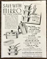 1935 mirro pots for sale  Cushing