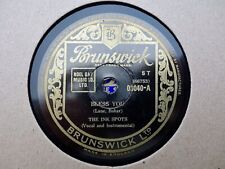 INK SPOTS - CHOOSE ANY ONE OF THREE 78 rpm discs comprar usado  Enviando para Brazil