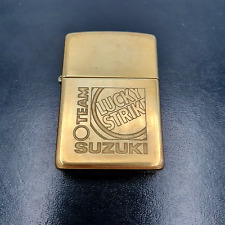 Brass zippo lighter for sale  NORTHAMPTON