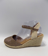 Wedge heeled sandals for sale  Shipping to Ireland