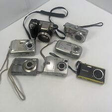 Paquete de 7 cámaras digitales Samsung Olympus Kodak Panasonic repuestos defectuosos reparación segunda mano  Embacar hacia Argentina