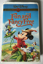 Walt Disney’s Fun and Fancy Free (VHS, 2000, Coleção Gold) Usado FRETE RÁPIDO, usado comprar usado  Enviando para Brazil