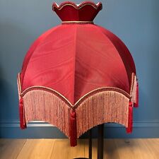 victorian lampshade fringed for sale  LEICESTER