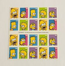 Usado, Selos dos EUA Os Simpsons Scott 4399-4403 folha completa de 20 selos - MNH comprar usado  Enviando para Brazil