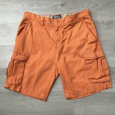 Shorts cargo St. John's Bay masculino tamanho 34 laranja cintura média 100% algodão comprar usado  Enviando para Brazil