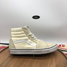 Tênis de skate VANS masculino Sk8-Hi clássico camurça osso branco cano alto tamanho 10, usado comprar usado  Enviando para Brazil