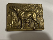 Medaille bronze chien d'occasion  Paris XI