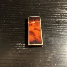 Used, Vintage JJJ Super Thin Lighter Brown & Gold Marble Made In Japan for sale  Shipping to South Africa