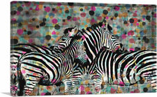 Artcanvas zebras modern for sale  Niles