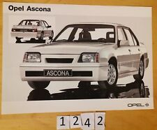 Opel ascona accessoires d'occasion  Meyzieu