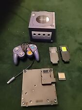 Nintendo GameCube - Índigo - Com adaptadores de rede e muito mais! comprar usado  Enviando para Brazil