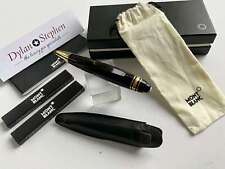 Lápis mecânico Montblanc Meisterstuck Leonardo caneta esboço + manga de couro comprar usado  Enviando para Brazil